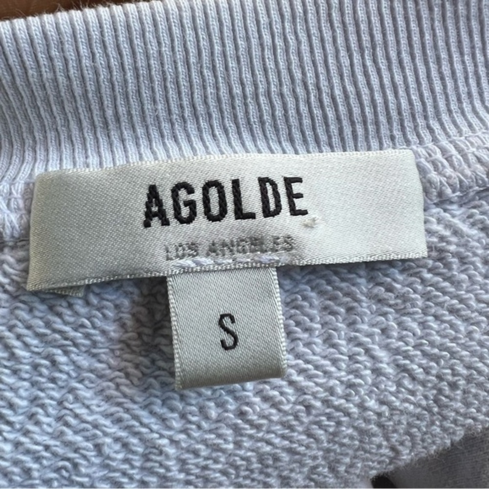 AGOLDE Oversized Sweater Womens S Long Sleeve V-necks - Picture 6 of 11